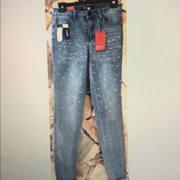 BJB BoomBoom Denim - BJB BoomBoom pants women blue jeans skinny Sz 7